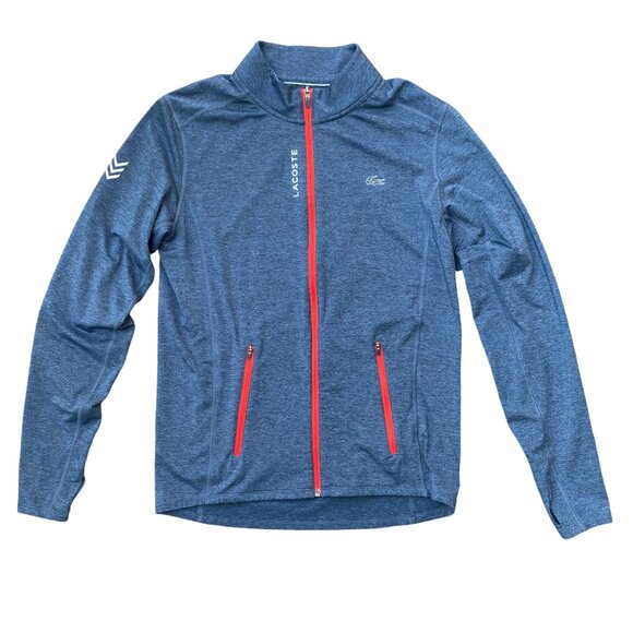 Lacoste Other - NWOT Lacoste Sport Track Tennis Prep Jacket Full Zip Athletic Streetwear-M